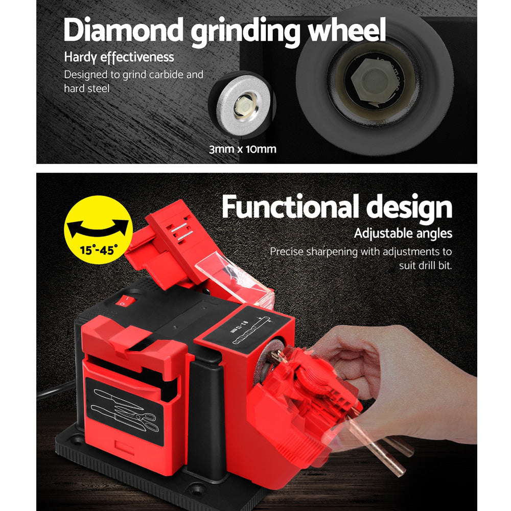 Giantz Tool Sharpener Electric Drill Bit Knife Scissor Chisel Planer Grinder SHARPEN-MULTI-OR