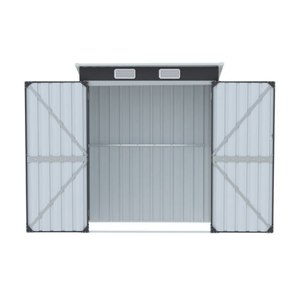 Giantz Garden Shed 1.62x1M Outdoor Storage Tool Workshop House Shelter SHED-FLAT-3X5-2DOOR-AB
