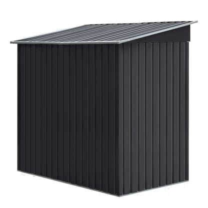 Giantz Garden Shed 1.94x1.21M Sheds Outdoor Storage Workshop House Tool Shelter Sliding Door SHED-FLAT-4X6-AB