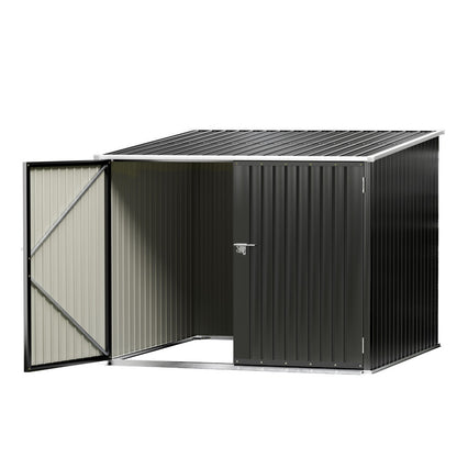 Giantz Garden Shed Sheds Outdoor Storage 2.06x1.96M Tool Workshop House Shelter SHED-FLAT-6X6-ABC