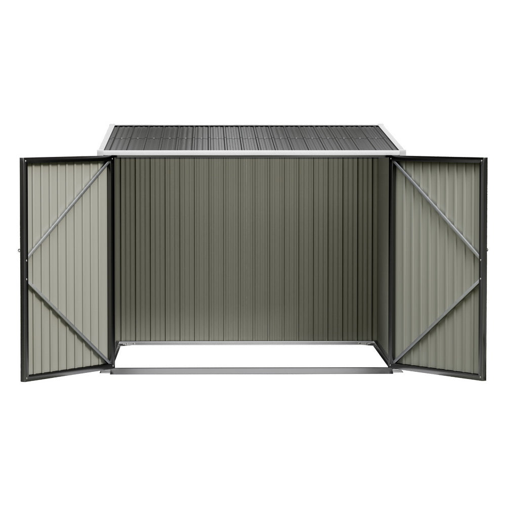 Giantz Garden Shed Sheds Outdoor Storage 2.06x1.96M Tool Workshop House Shelter SHED-FLAT-6X6-ABC