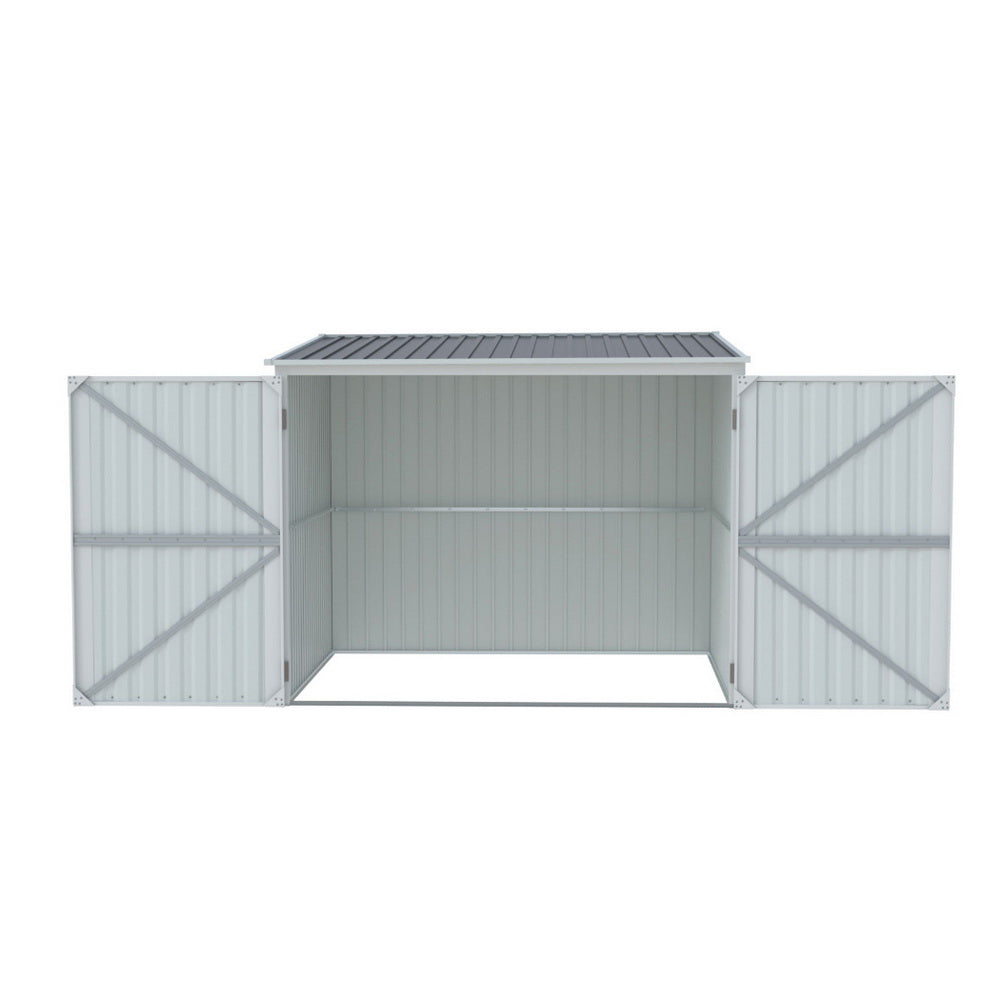 Giantz Garden Shed Sheds Outdoor Storage 2.06x2.03M Tool Workshop House Shelter SHED-FLAT-7X7-ABC