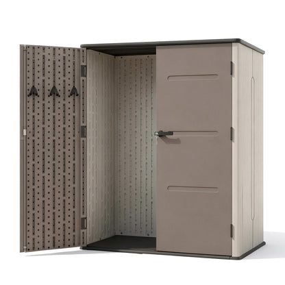 Giantz Garden Shed Outdoor Storage Shed Tool Workshop with Lockable Doors SHED-FLAT-P-3X5-BR-AB
