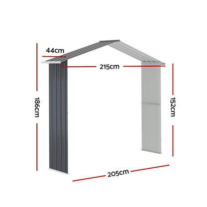Giantz Garden Shed Extension Kit Outdoor Storage Tool Sheds Workshop House Shelter SHED-GAB-4X7-EXT