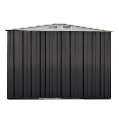 Giantz Garden Shed 2.58x2.07M Sheds Outdoor Storage Workshop Metal Shelter Sliding Door SHED-GAB-6X8-ABCD