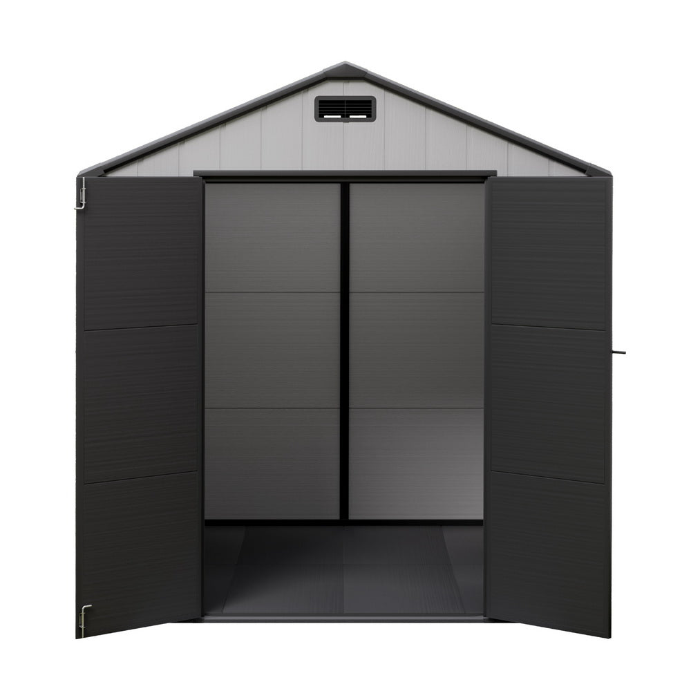 Giantz Garden Shed Sheds Outdoor Storage 2.15x2.14M Tool Workshop House Shelter SHED-GAB-P-7X7-GR-ABC