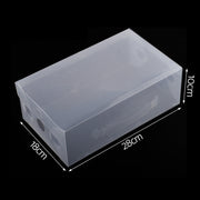 Artiss 40X Shoe Box Storage Clear Case Foldable Stackable SHOEBOX-PP-20X2