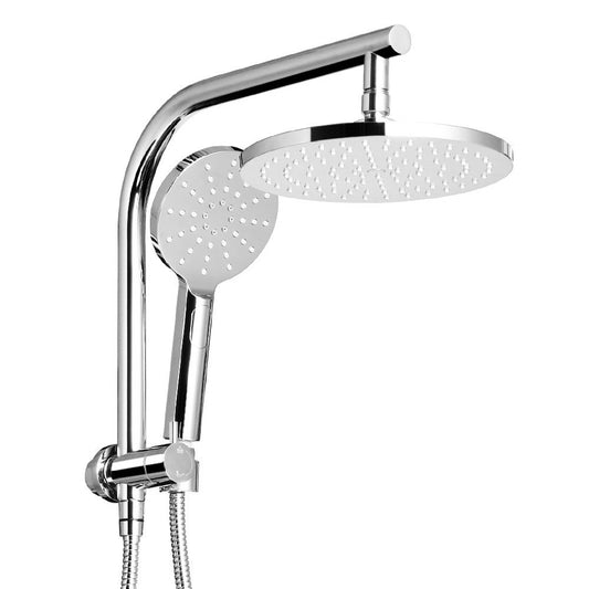 Cefito 9'' Rain Shower Head Set Handheld Round High Pressure Chrome SHOWER-A1-RO-9-SI