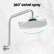 9'' Rain Shower Head Overhead High-pressure Swivel Chrome SHOWER-A3-RO-9-SI
