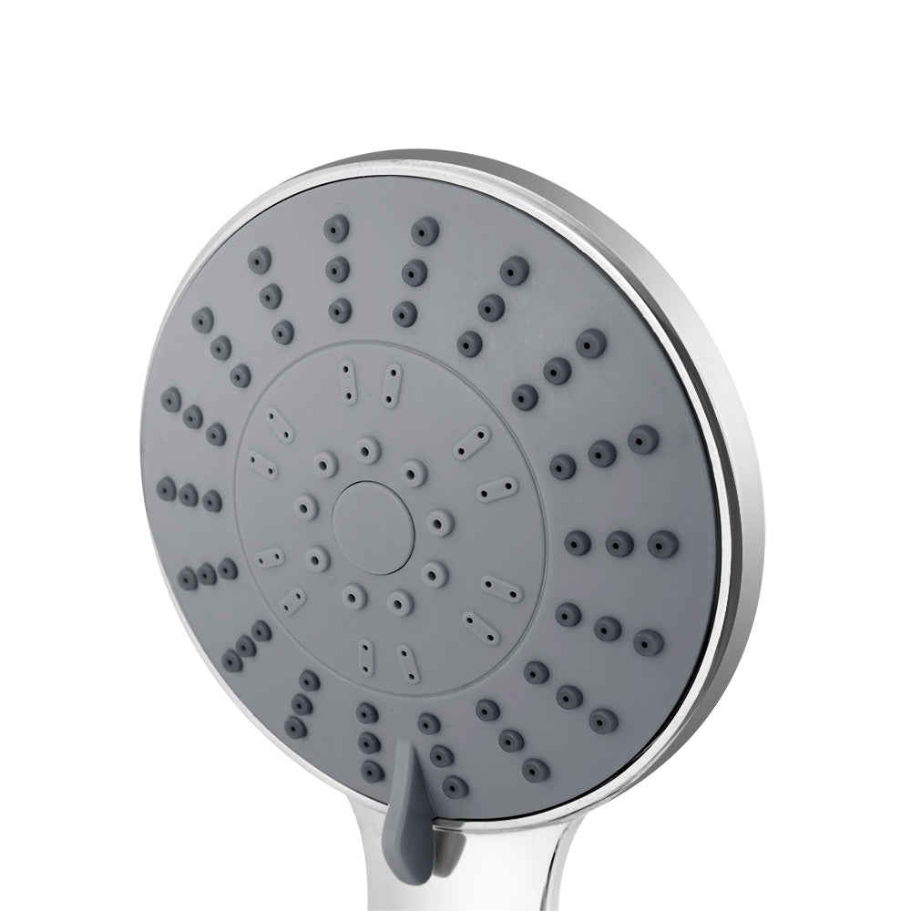 Handheld Shower Head 4.5" High Pressure 5 Modes Poweful Round Chrome SHOWER-A4-RO-SI