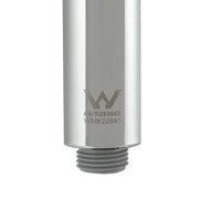 Handheld Shower Head 3.1'' High Pressure 3 Spray Modes Square Chrome SHOWER-A4-SQ-SI