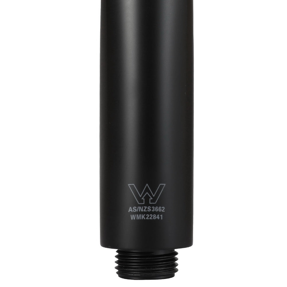 Handheld Shower Head Holder 4.7'' High Pressure Black SHOWER-A6-RO-BK