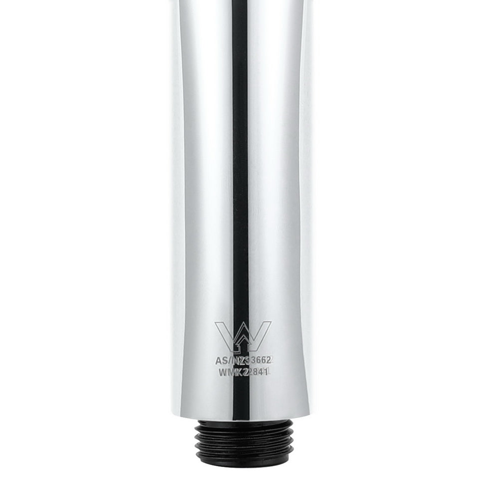 Handheld Shower Head Holder 4.7'' High Pressure Silver SHOWER-A6-RO-SI