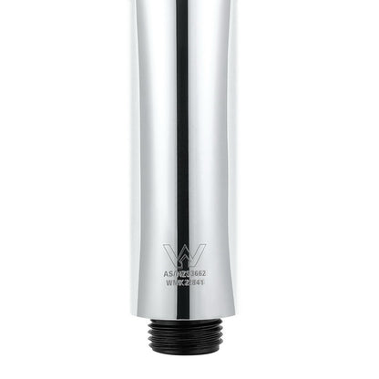 Handheld Shower Head Holder 4.7'' High Pressure Silver SHOWER-A6-RO-SI