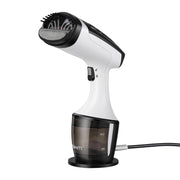 Devanti Clothes Steamer, 1500W Powerful Fast 30s Heat-Up Continuous Steam Lock 160ml Tank Fabric Brush SI-PORT-0032-WH