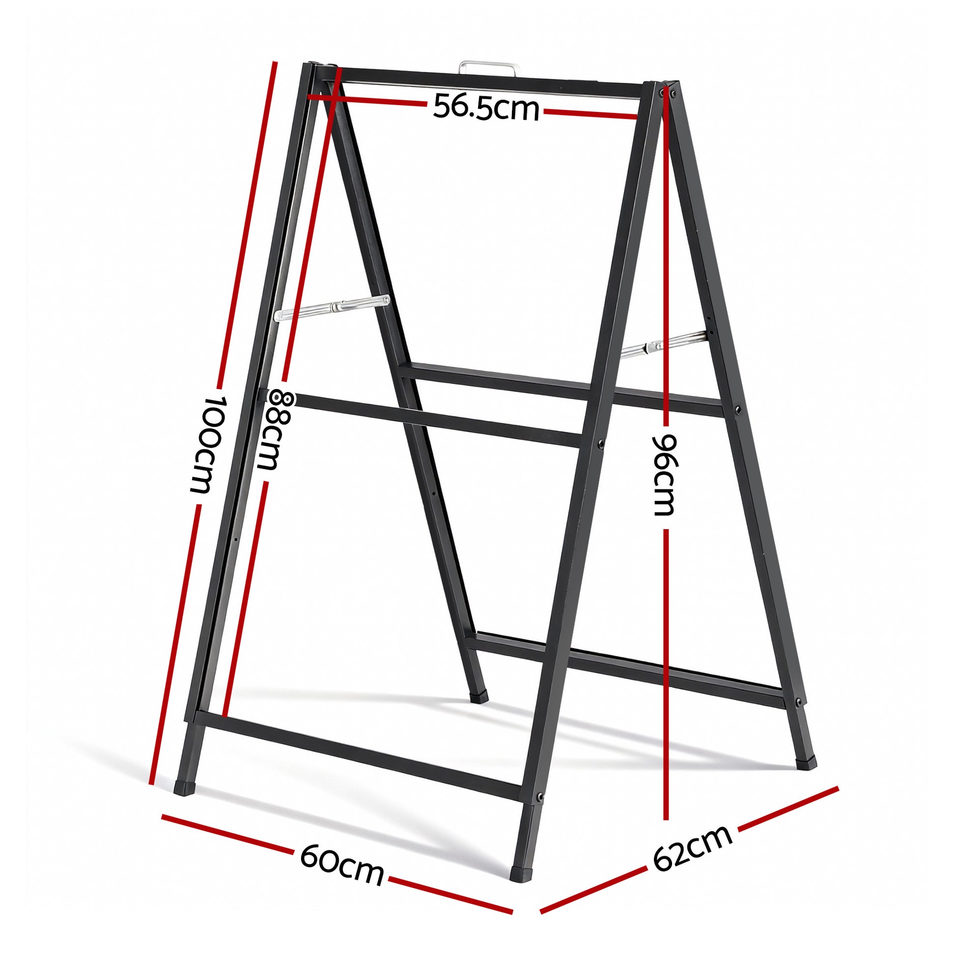 A1 Frame Sign Stand Double Sided Poster Display Board Outdoor Advertising 60x90cm SIB-AD-60X90-BK