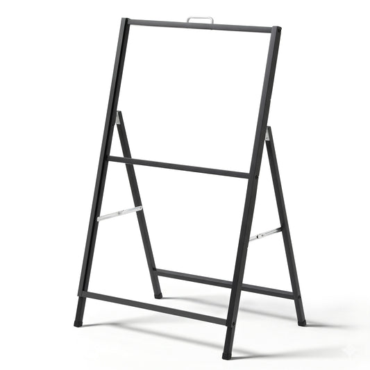 A1 Frame Sign Stand Single Sided Poster Display Board Outdoor Advertising 60x90cm SIB-AS-60X90-BK