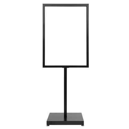 A1 Frame Pedestal Sign Holder Poster Stand Display Board Double Sided 60x90cm SIB-H165-A1-BK