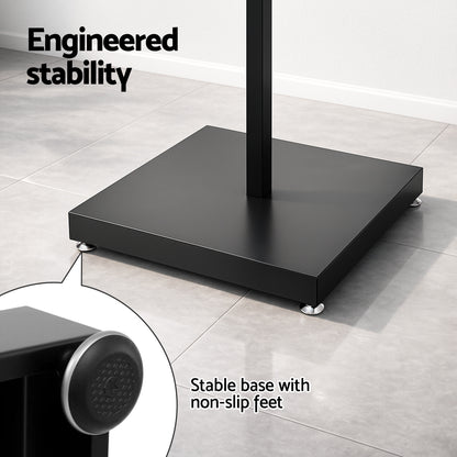 A1 Frame Pedestal Sign Holder Poster Stand Display Board Double Sided 60x90cm SIB-H165-A1-BK