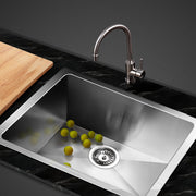 Cefito Kitchen Sink 51X45CM Stainless Steel Basin Single Bowl Silver SINK-5145-R010