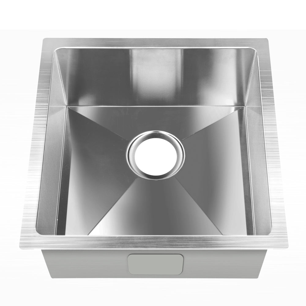 Cefito Kitchen Sink 51X45CM Stainless Steel Basin Single Bowl Silver SINK-5145-R010