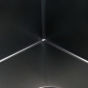 Cefito Kitchen Sink 100X45CM Stainless Steel Basin Double Bowl Nano Black SINK-BLACK-10045