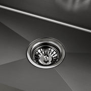 Cefito Kitchen Sink 70X45CM Stainless Steel Basin Single Bowl Black SINK-BLACK-7045