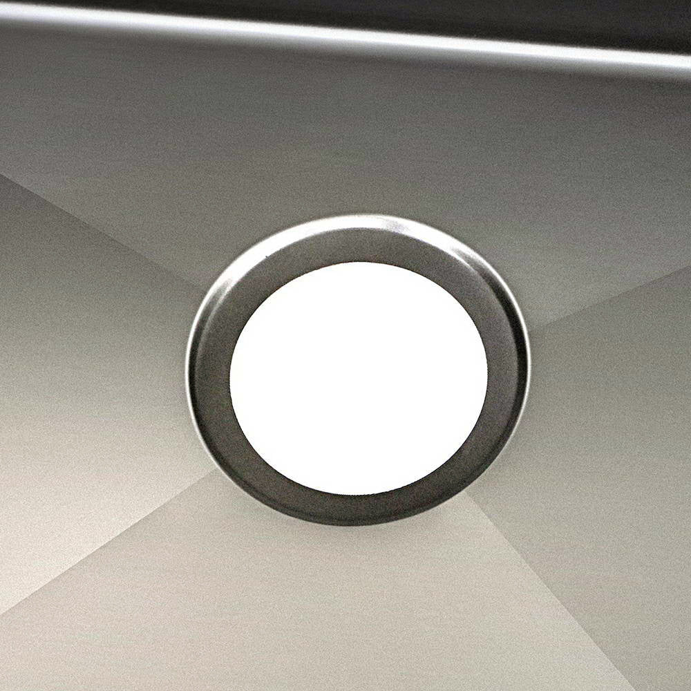 Cefito Kitchen Sink 60X45CM Stainless Steel Basin Single Bowl Black SINK-BLACK-NEW6045