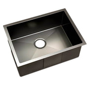 Cefito Kitchen Sink 60X45CM Stainless Steel Basin Single Bowl Black SINK-BLACK-NEW6045