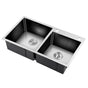 Cefito 80cm x 45cm Stainless Steel Kitchen Sink Flush/Drop-in Mount Silver SINK-EC-8045-SI
