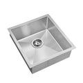 Cefito Handmade Kitchen Sink Stainless steel Sink 44cm x 45cm SINK-NA-4445-SI