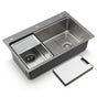 Cefito Kitchen Sink 304 Stainless Steel Bar Sink Millet Grain Water Basin Sink SINK-RG-6845T-SI