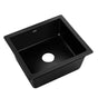 Cefito Stone Kitchen Sink 460X410MM Granite Under/Topmount Basin Bowl Laundry Black SINK-STONE-4641
