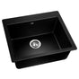 Cefito Stone Kitchen Sink 570x500MM Granite Under or Topmount Basin Bowl Laundry Black SINK-STONE-5750