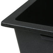 Cefito Kitchen Sink 80X48CM Granite Stone Kitchen Sinks in Black SINK-STONE-8048S
