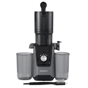 DEVANTI Slow Juicer Cold Press 200W for Fruit Vegetable Juice SJ-C-046-BK