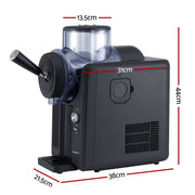 Devanti 2L Slushie Machine Ice Cream Maker Frozen Smoothies Milkshakes Black SLS-CR01-2L-BK
