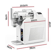 Devanti Slushie Machine 2L Frozen Drink Maker Ice Cream Cocktail Slush Maker White
