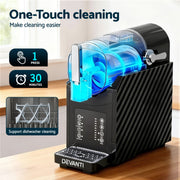 Devanti 1.8L Slushie Machine Maker Frozen Smoothies Milkshakes Black SLS-HXR-18L-BK