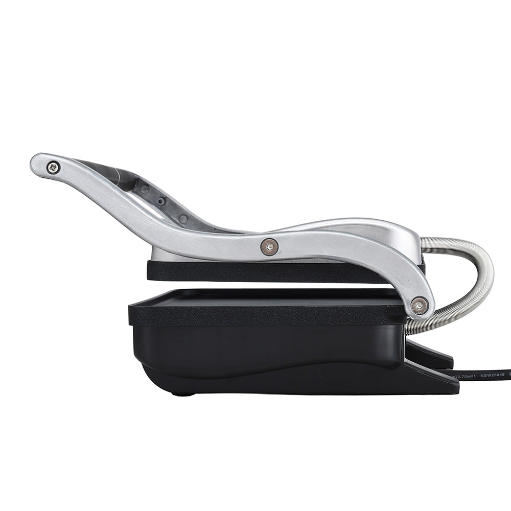 Devanti 3 in 1 Sandwich Maker Steak Press Grill 1000W SM-1SET-BK