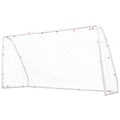 Everfit 12FT Soccer Football Goal Net UPVC Frame with PE Mesh Weatherproof Portable Goals for Backyard SN-B-12FT-WH