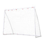 Everfit 8FT Soccer Football Goal Net UPVC Frame with PE Mesh Weatherproof Portable Goals for Backyard SN-B-8FT-WH
