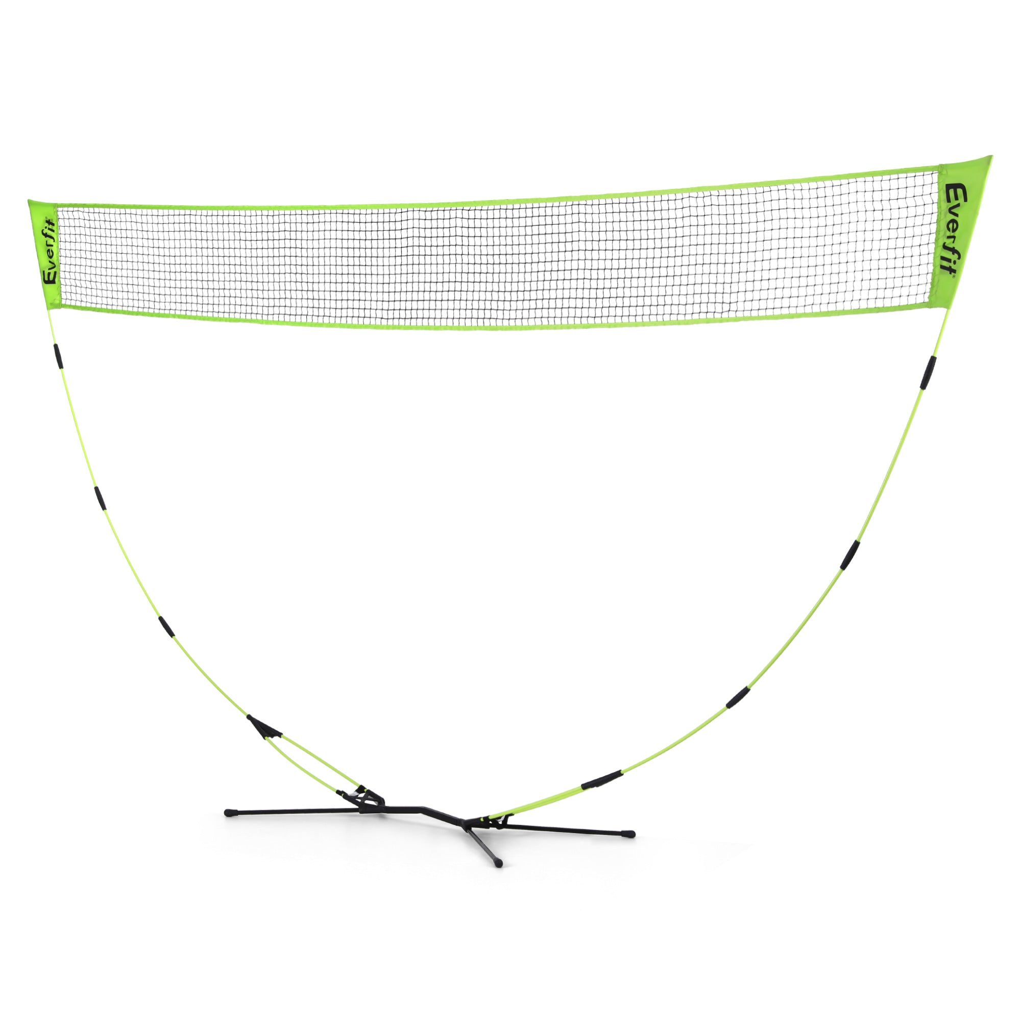 Everfit 3M Badminton Tennis Net Portable Volleyball Kit Yellow SN-B-PB-YE