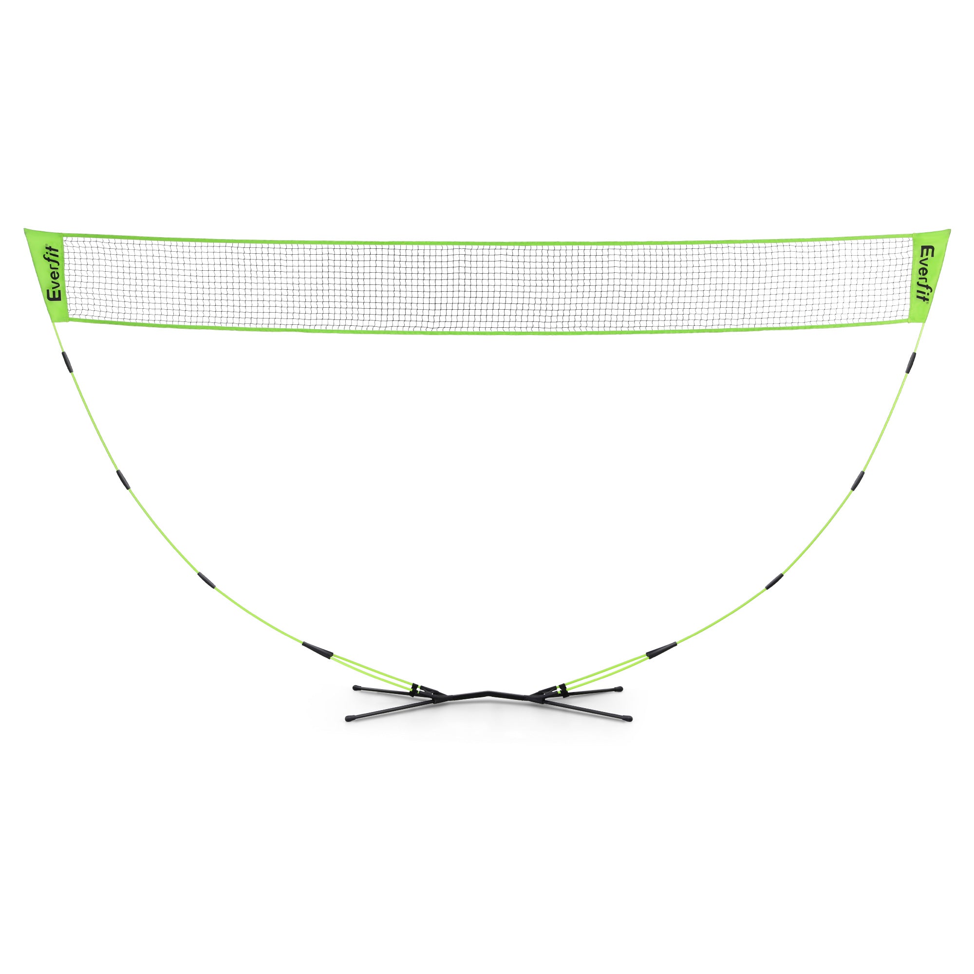 Everfit 3M Badminton Tennis Net Portable Volleyball Kit Yellow SN-B-PB-YE