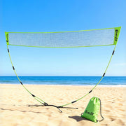 Everfit 3M Badminton Tennis Net Portable Volleyball Kit Yellow SN-B-PB-YE