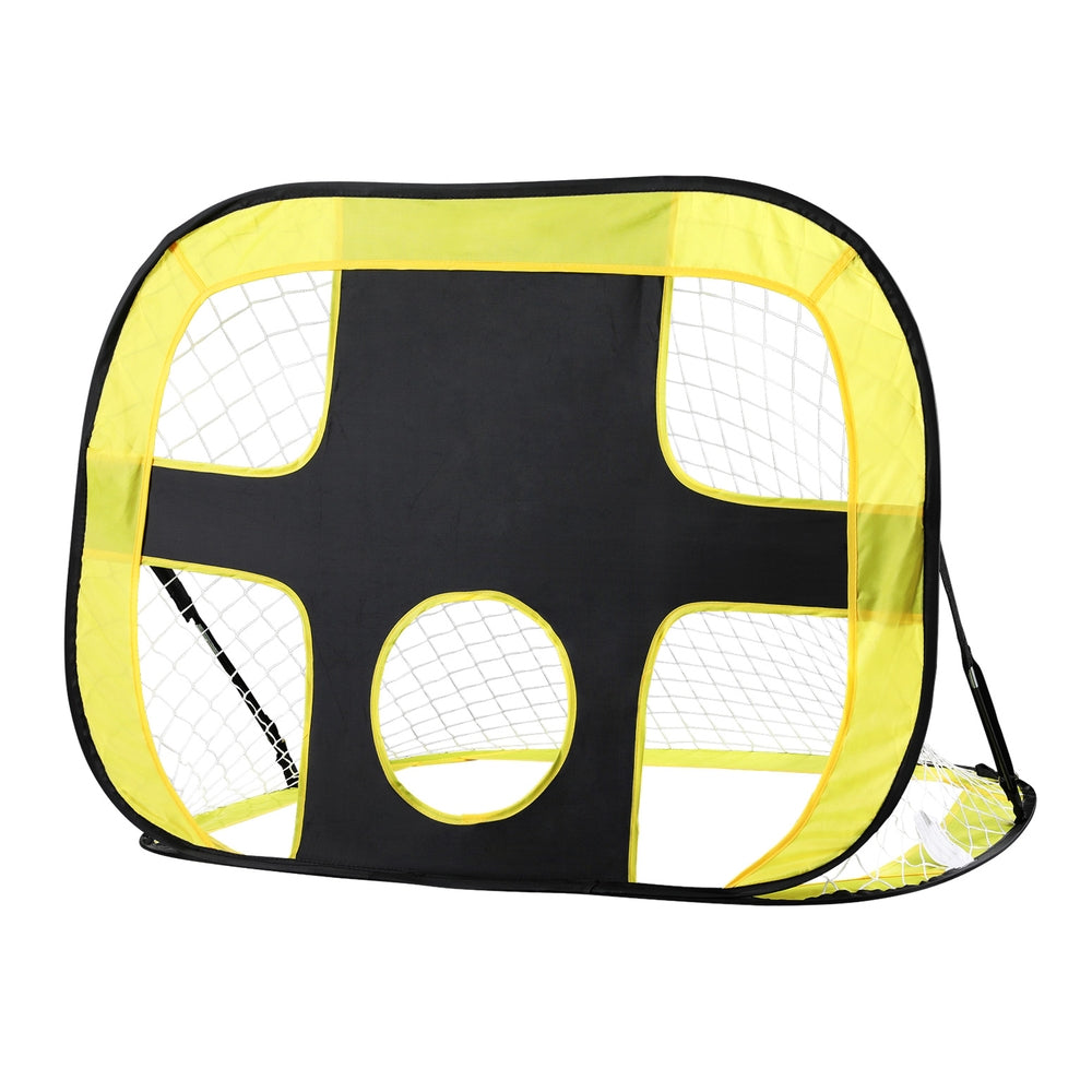 Everfit Portable Football Net Soccer Goal Rebound Target Hitter Training SN-B-PPG-GN