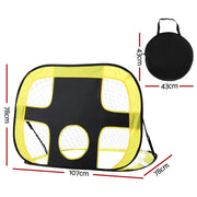 Everfit Portable Football Net Soccer Goal Rebound Target Hitter Training SN-B-PPG-GN