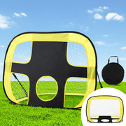 Everfit Portable Football Net Soccer Goal Rebound Target Hitter Training SN-B-PPG-GN