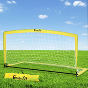 Everfit 2m Football Soccer Net Portable Goal Net Rebounder Sports Training SN-B-PUP-YE