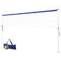 Everfit 6M Portable Volleyball Net Set Adjustable Height Multi-Sport Net with Ball and Bag SN-B-VLB-6M-BL
